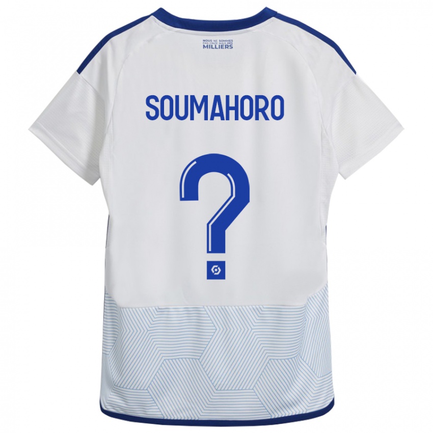 Homem Camisola Mohamed Soumahoro #0 Branco Alternativa 2023/24 Camisa Brasil