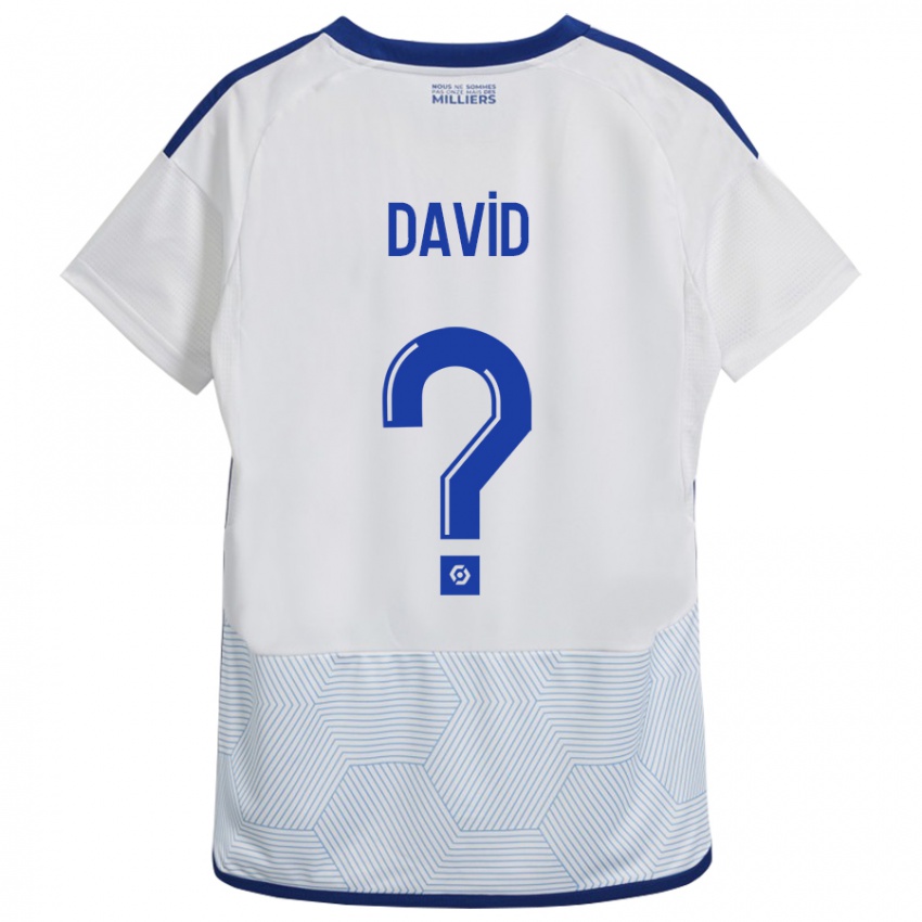 Homem Camisola David #0 Branco Alternativa 2023/24 Camisa Brasil