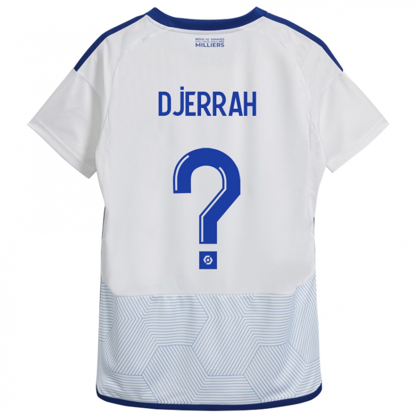 Homem Camisola Karim Djerrah #0 Branco Alternativa 2023/24 Camisa Brasil