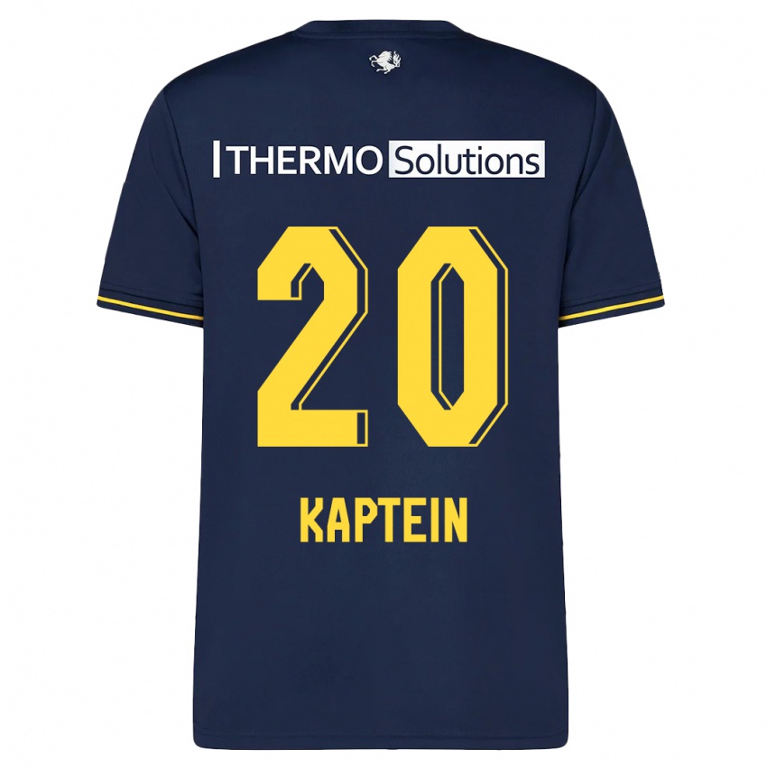 Homem Camisola Wieke Kaptein #20 Marinha Alternativa 2023/24 Camisa Brasil