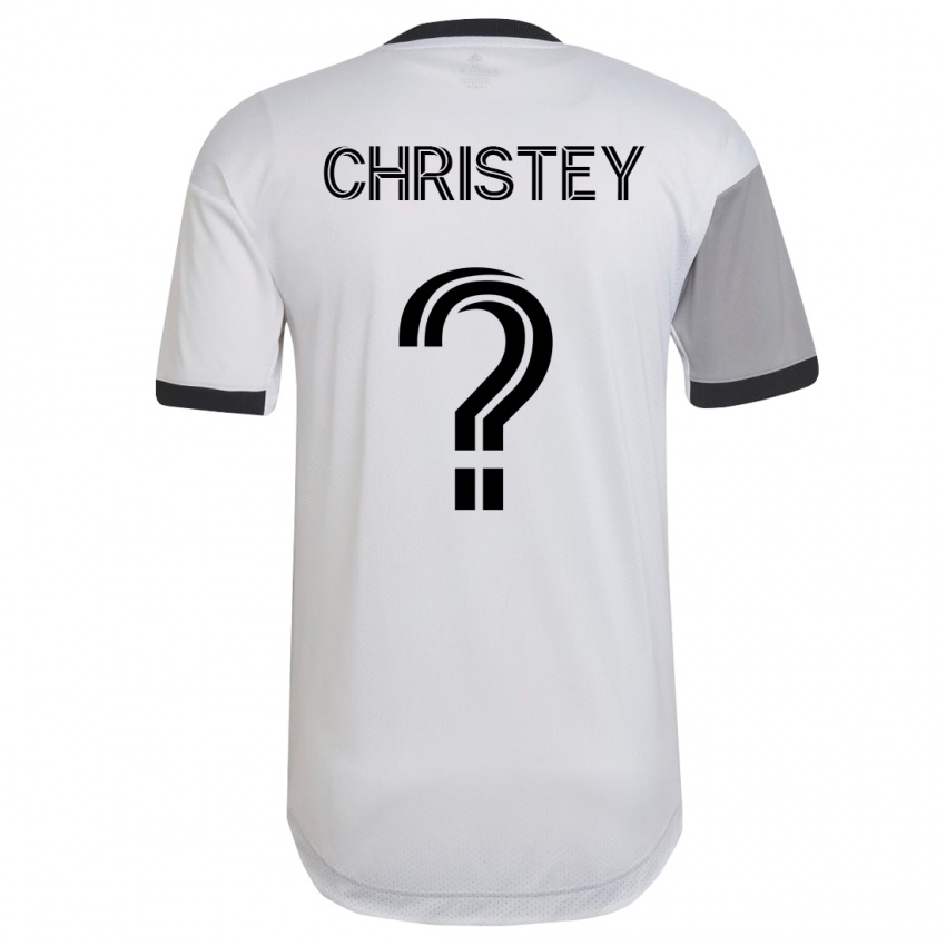 Homem Camisola Quentin Christey #0 Branco Alternativa 2023/24 Camisa Brasil