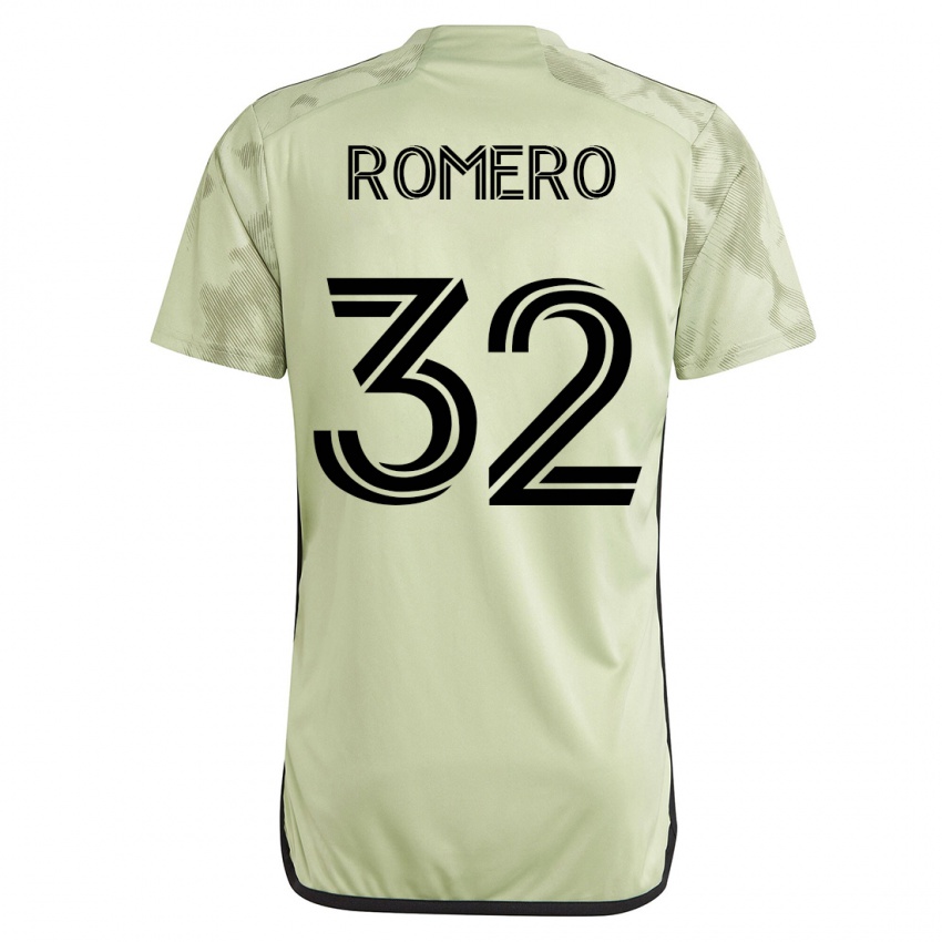 Homem Camisola Abraham Romero #32 Verde Alternativa 2023/24 Camisa Brasil