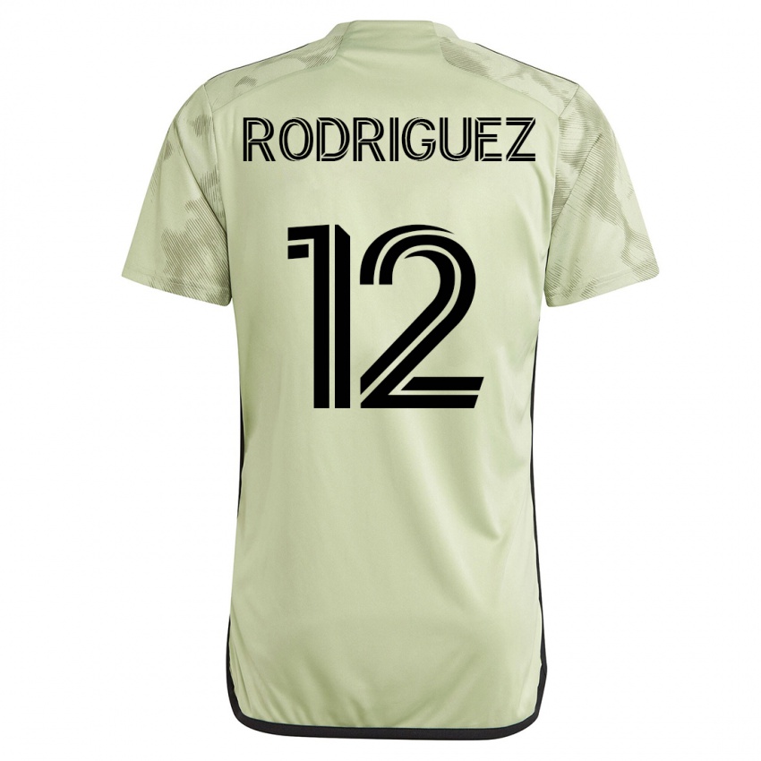 Homem Camisola Jeremi Rodriguez #12 Verde Alternativa 2023/24 Camisa Brasil