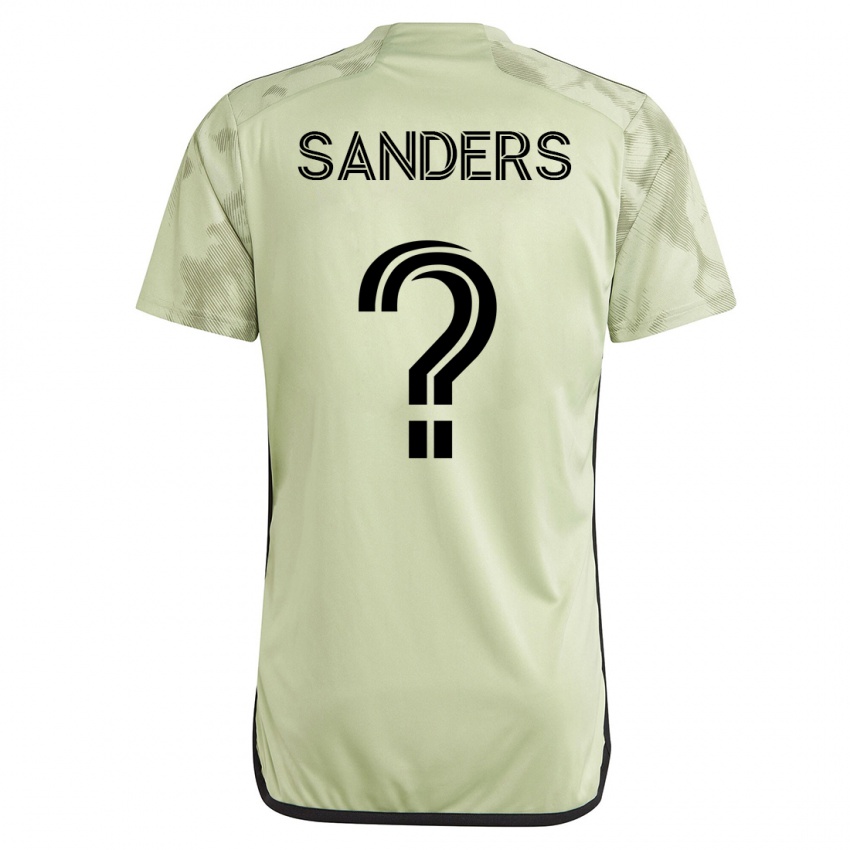 Homem Camisola Adrian Sanders #0 Verde Alternativa 2023/24 Camisa Brasil
