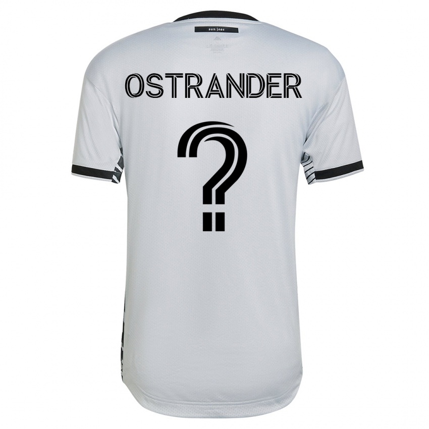 Homem Camisola William Ostrander #0 Branco Alternativa 2023/24 Camisa Brasil