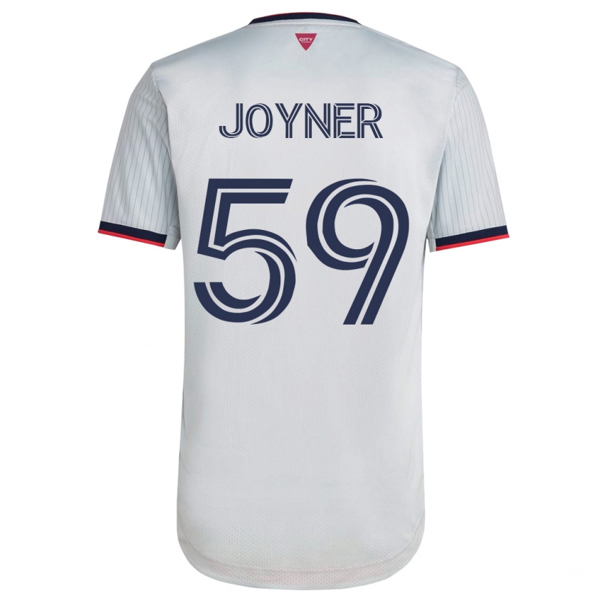 Homem Camisola Mykhi Joyner #59 Branco Alternativa 2023/24 Camisa Brasil