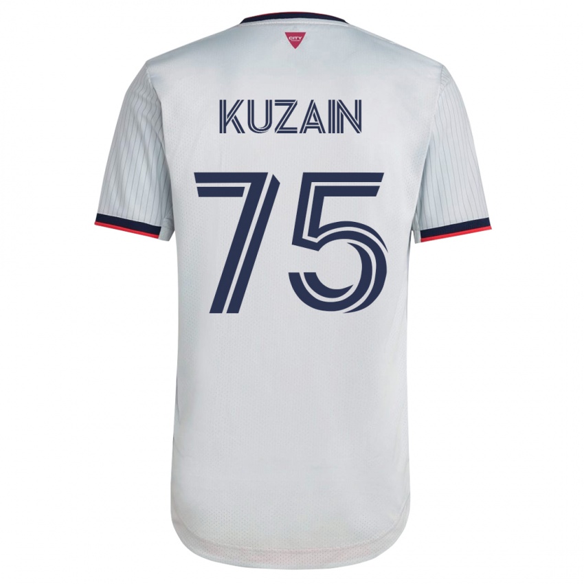 Homem Camisola Wan Kuzain #75 Branco Alternativa 2023/24 Camisa Brasil