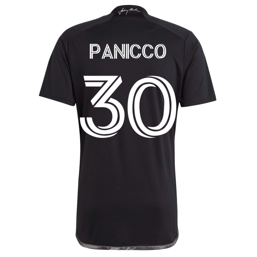 Homem Camisola Elliot Panicco #30 Preto Alternativa 2023/24 Camisa Brasil