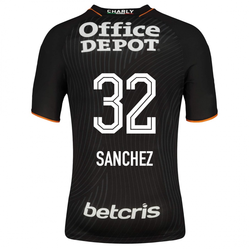 Homem Camisola Luis Sanchez #32 Preto Alternativa 2023/24 Camisa Brasil