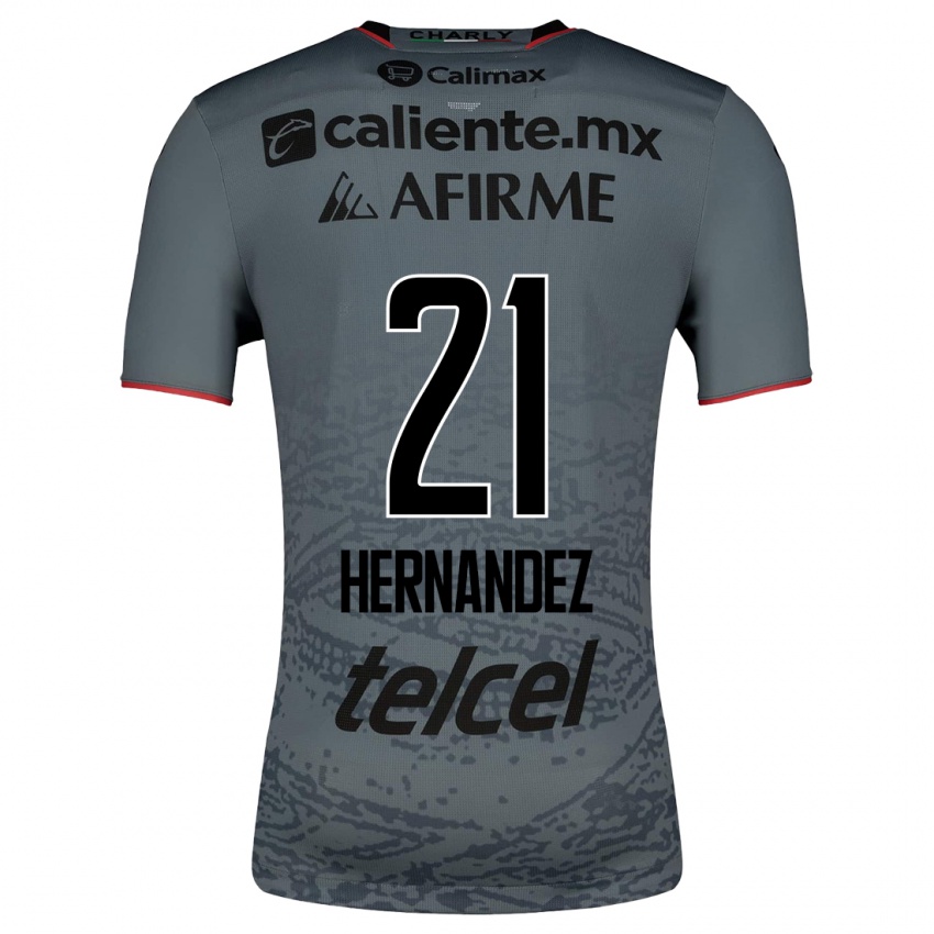 Homem Camisola Inglis Hernandez #21 Cinza Alternativa 2023/24 Camisa Brasil