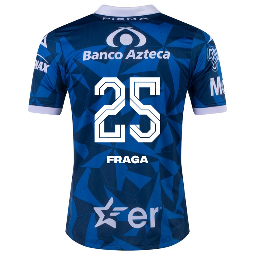 Homem Camisola Miguel Fraga #25 Azul Alternativa 2023/24 Camisa Brasil