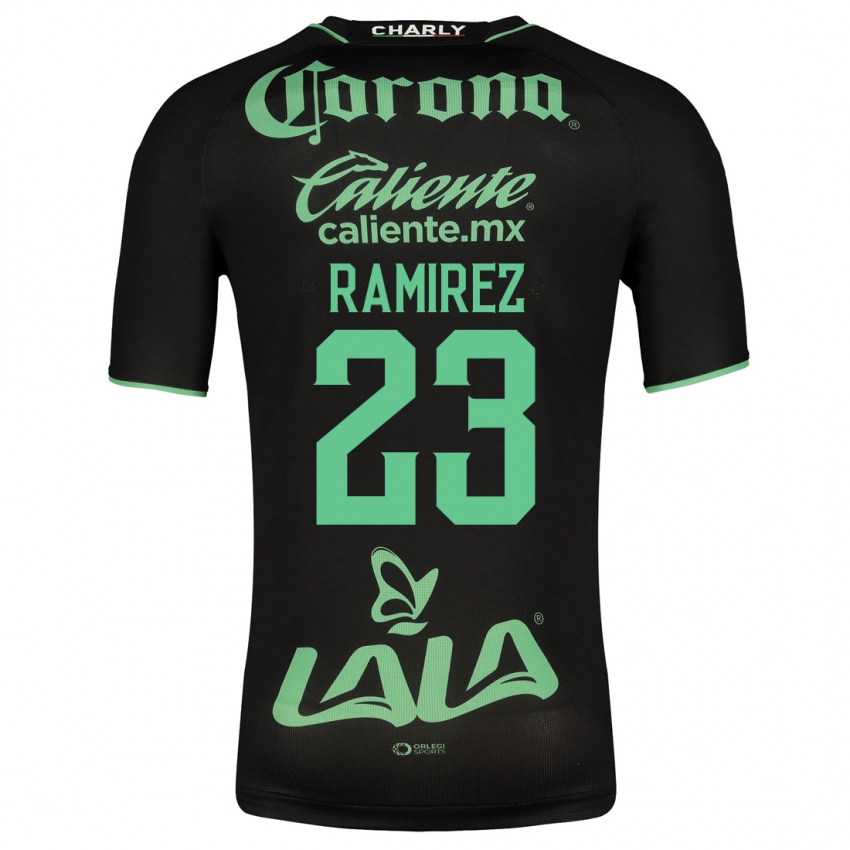 Homem Camisola Alexxandra Ramirez #23 Preto Alternativa 2023/24 Camisa Brasil