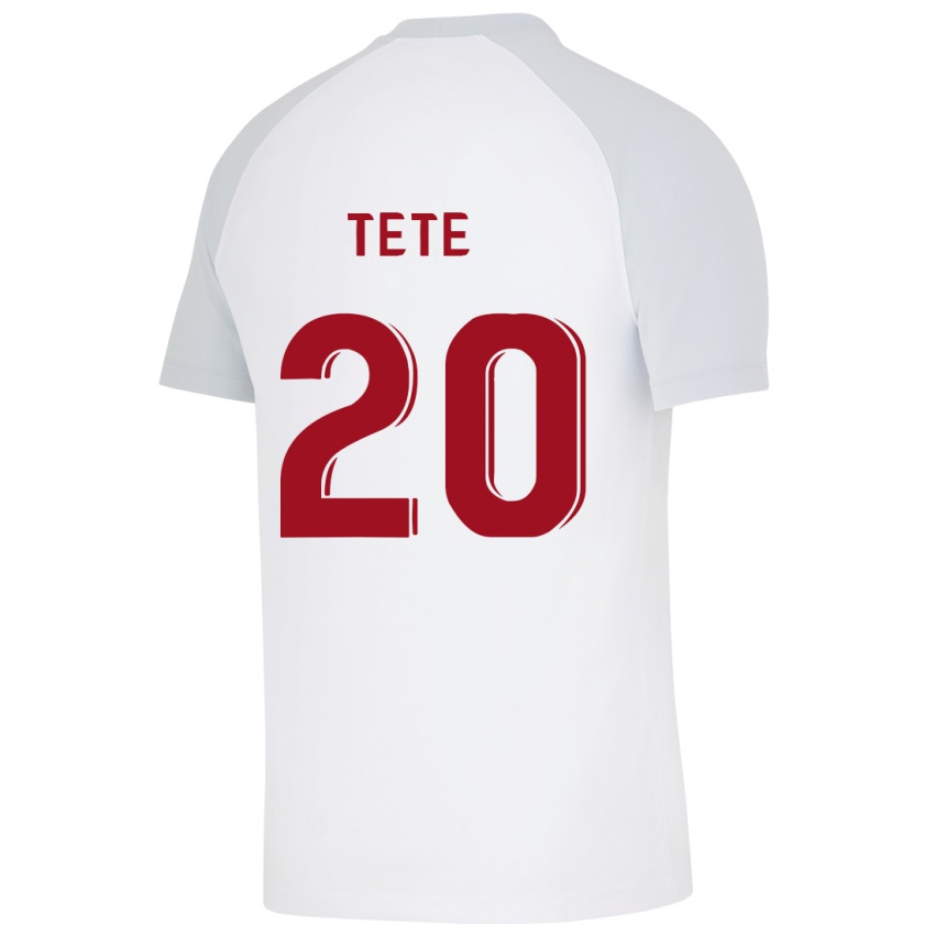 Homem Camisola Tete #20 Branco Alternativa 2023/24 Camisa Brasil