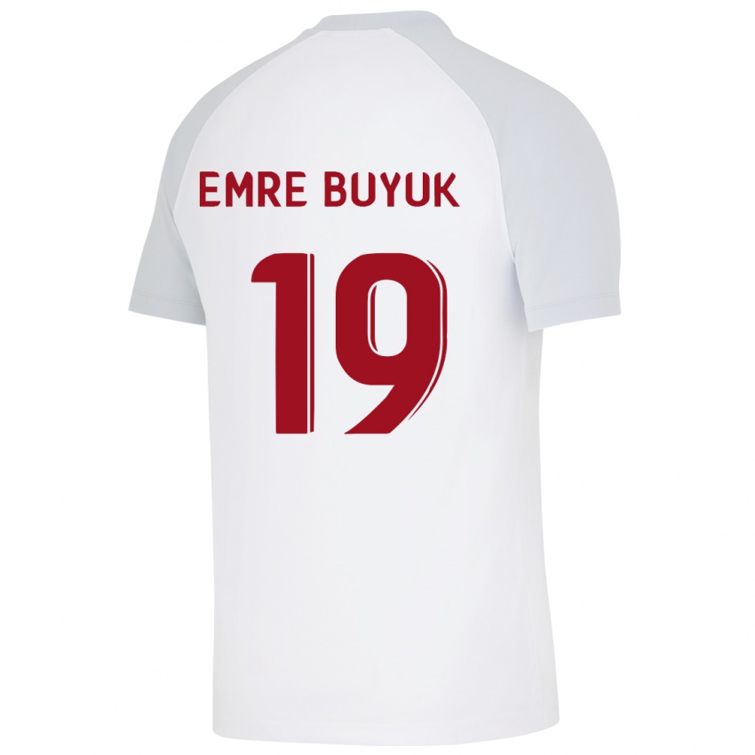 Homem Camisola Enes Emre Büyük #19 Branco Alternativa 2023/24 Camisa Brasil