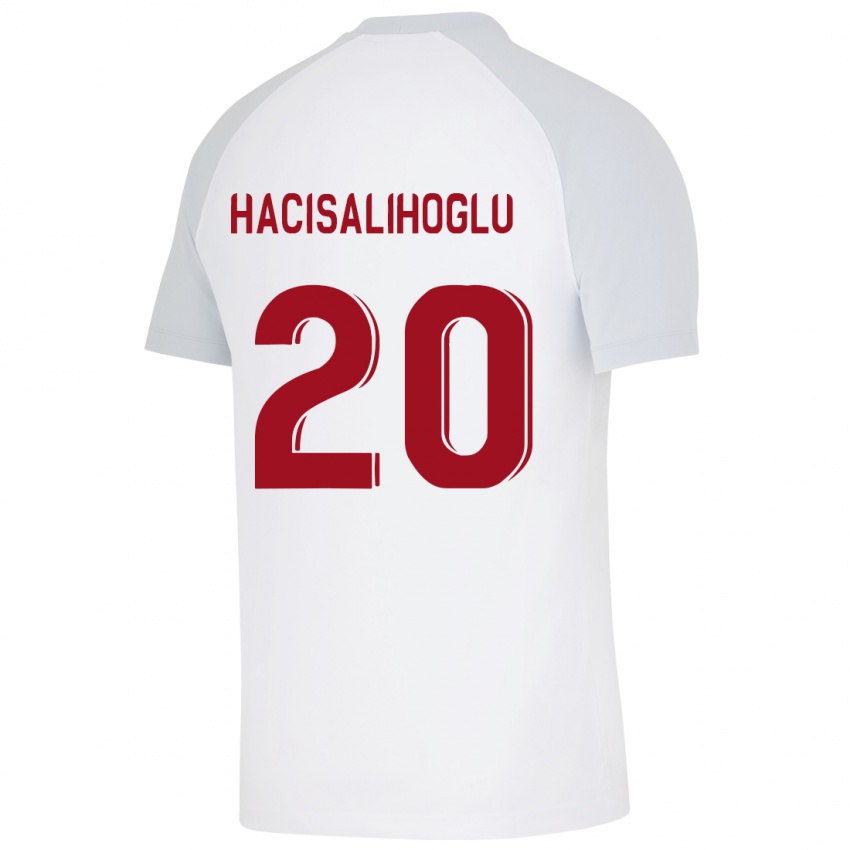 Homem Camisola Arda Hacisalihoglu #20 Branco Alternativa 2023/24 Camisa Brasil