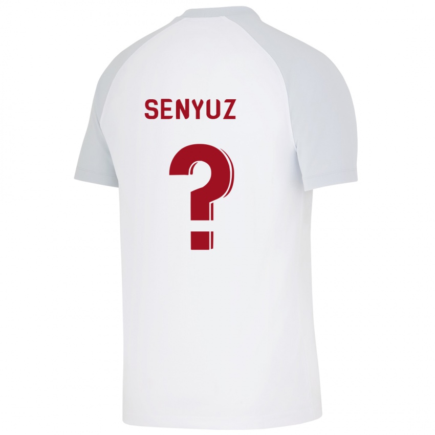 Homem Camisola Kerem Senyüz #0 Branco Alternativa 2023/24 Camisa Brasil