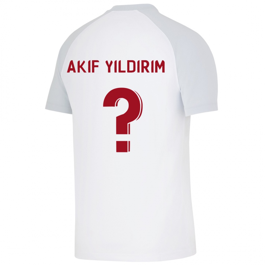 Homem Camisola Mehmet Akif Yıldırım #0 Branco Alternativa 2023/24 Camisa Brasil