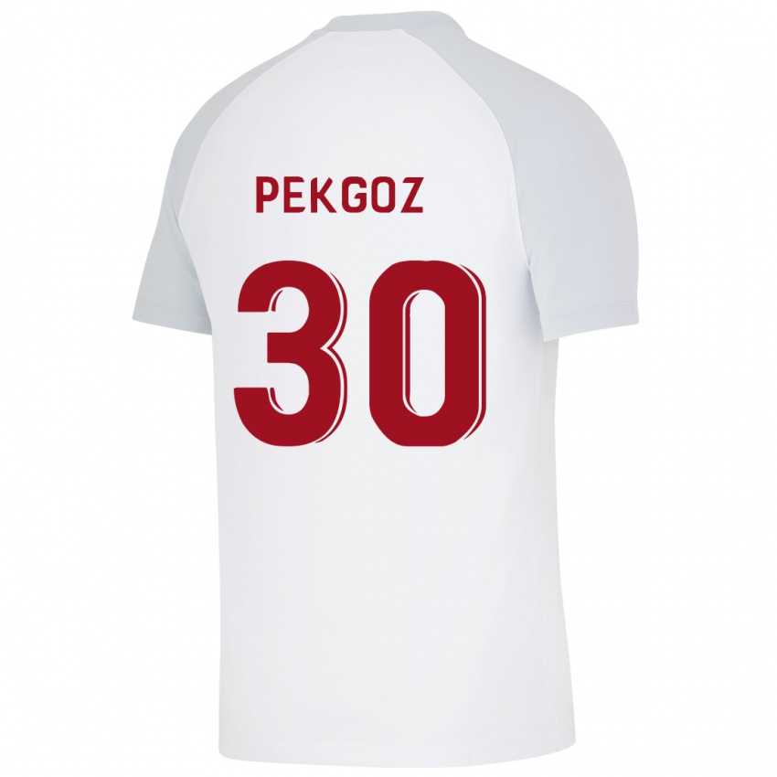 Homem Camisola Berra Pekgöz #30 Branco Alternativa 2023/24 Camisa Brasil