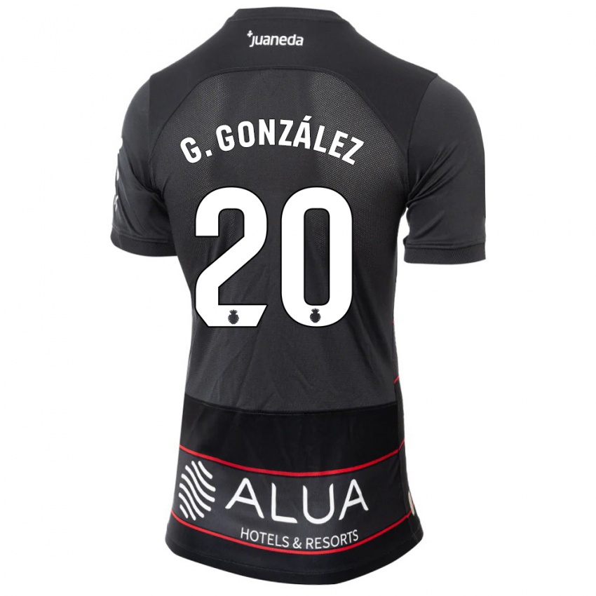 Homem Camisola Giovanni González #20 Preto Alternativa 2023/24 Camisa Brasil