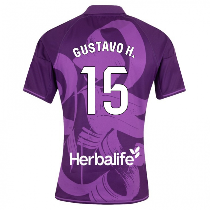 Homem Camisola Gustavo Henrique #15 Tolet Alternativa 2023/24 Camisa Brasil
