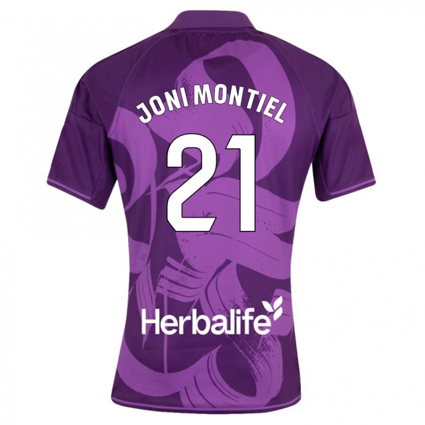 Homem Camisola Joni Montiel #21 Tolet Alternativa 2023/24 Camisa Brasil