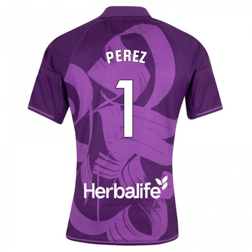 Homem Camisola Fer Pérez #1 Tolet Alternativa 2023/24 Camisa Brasil