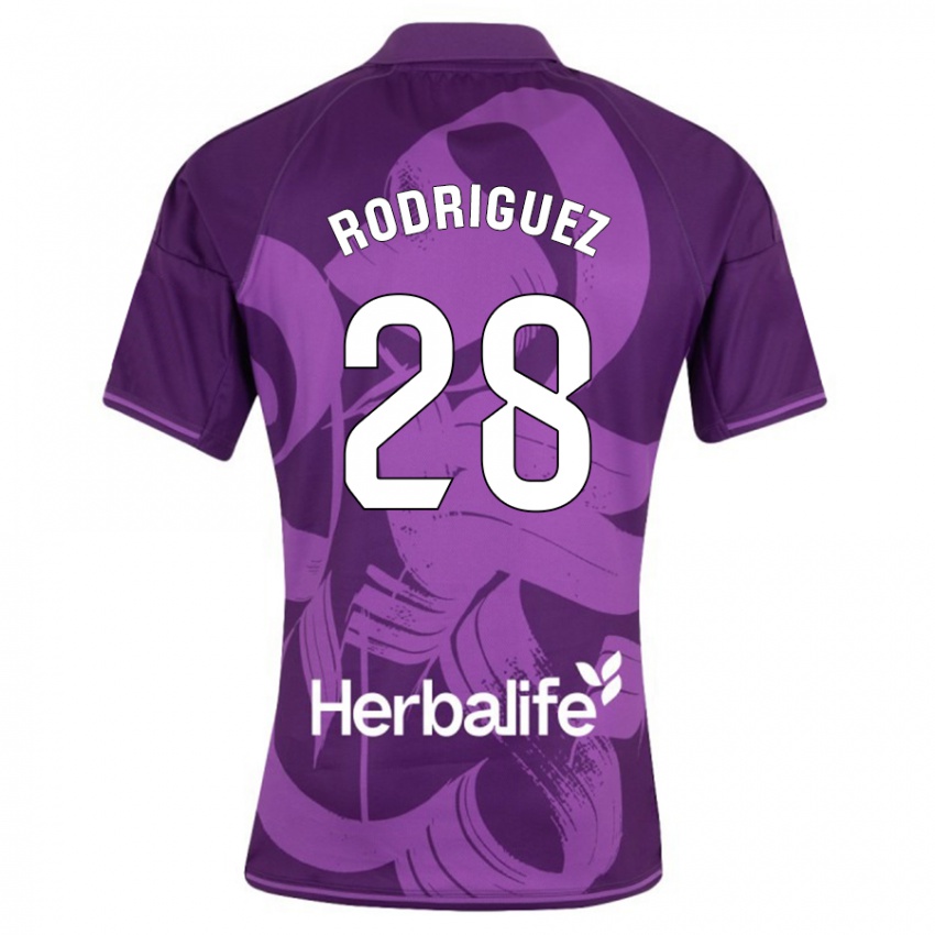 Homem Camisola Yago Rodríguez #28 Tolet Alternativa 2023/24 Camisa Brasil