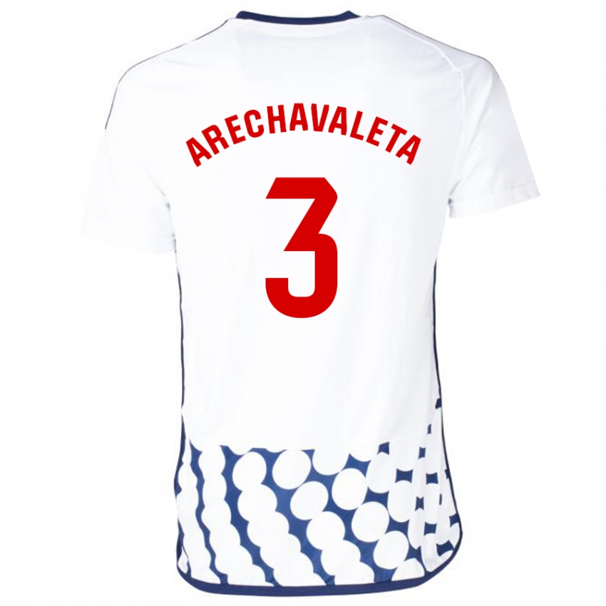 Homem Camisola Jorge Arechavaleta #3 Branco Alternativa 2023/24 Camisa Brasil