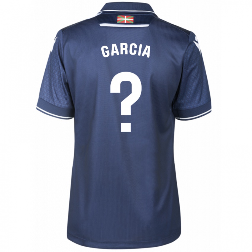 Homem Camisola Alex Garcia #0 Marinha Alternativa 2023/24 Camisa Brasil