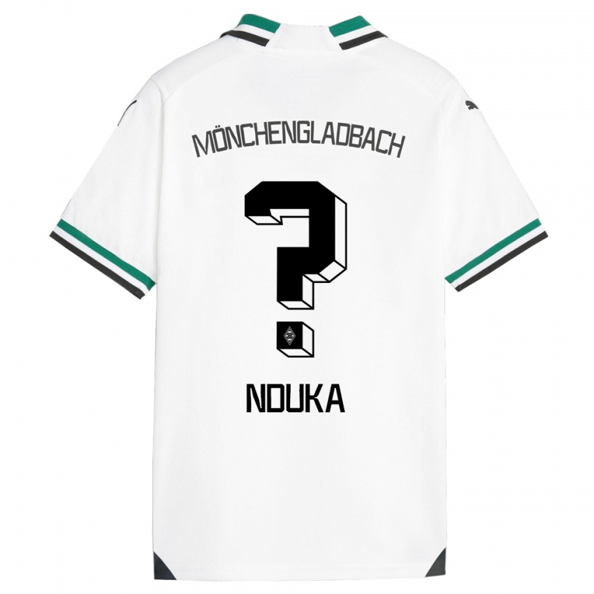 Mulher Camisola Michael Nduka #0 Branco Verde Principal 2023/24 Camisa Brasil