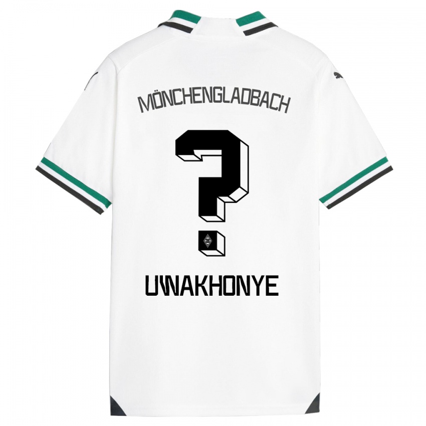 Mulher Camisola Josiah Uwakhonye #0 Branco Verde Principal 2023/24 Camisa Brasil