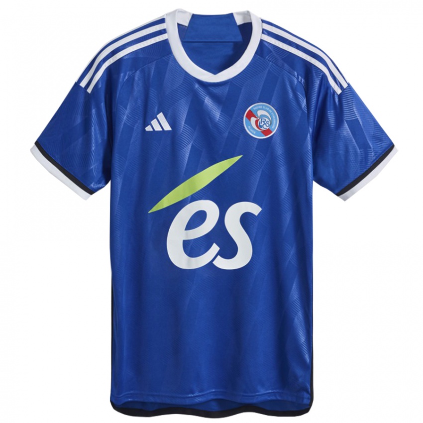 Mulher Camisola Thomas Delaine #3 Azul Principal 2023/24 Camisa Brasil