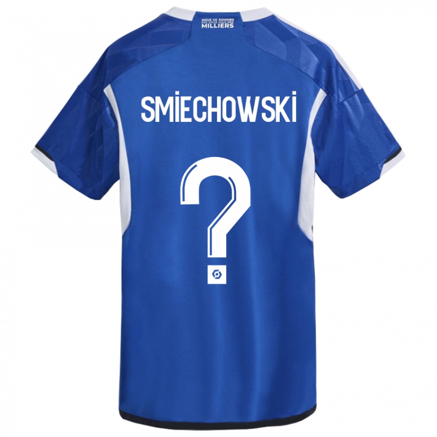 Mulher Camisola Artur Smiechowski #0 Azul Principal 2023/24 Camisa Brasil