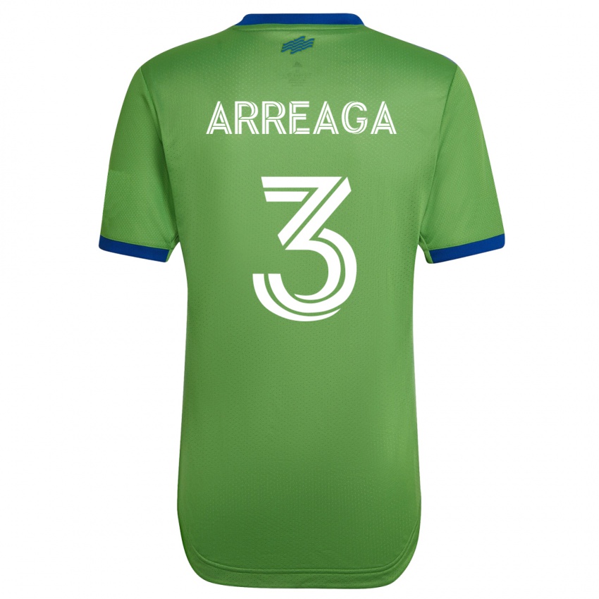 Mulher Camisola Xavier Arreaga #3 Verde Principal 2023/24 Camisa Brasil