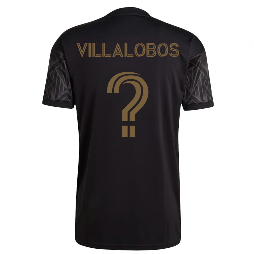 Mulher Camisola Kristian Villalobos #0 Preto Principal 2023/24 Camisa Brasil