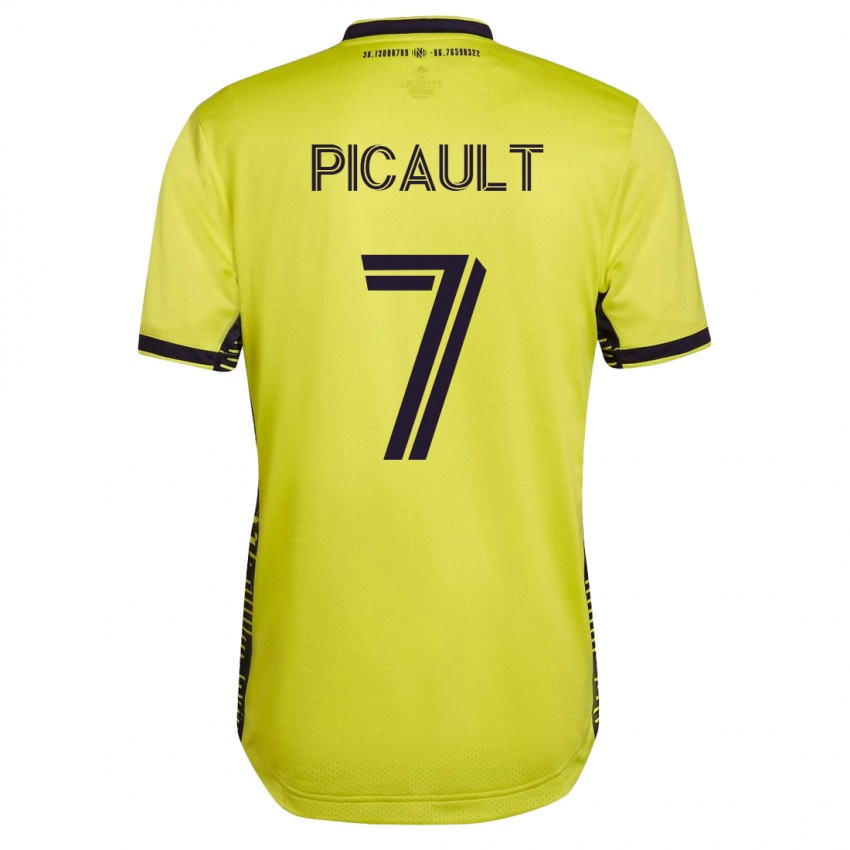 Mulher Camisola Fafà Picault #7 Amarelo Principal 2023/24 Camisa Brasil