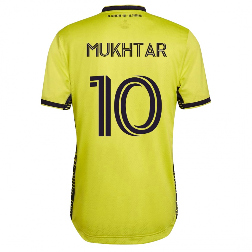 Mulher Camisola Hany Mukhtar #10 Amarelo Principal 2023/24 Camisa Brasil