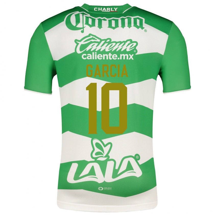 Mulher Camisola Daniela Garcia #10 Verde Principal 2023/24 Camisa Brasil