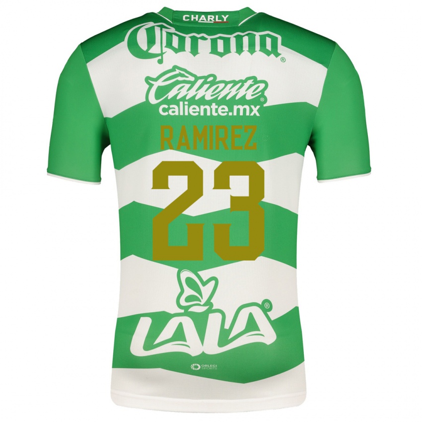 Mulher Camisola Alexxandra Ramirez #23 Verde Principal 2023/24 Camisa Brasil