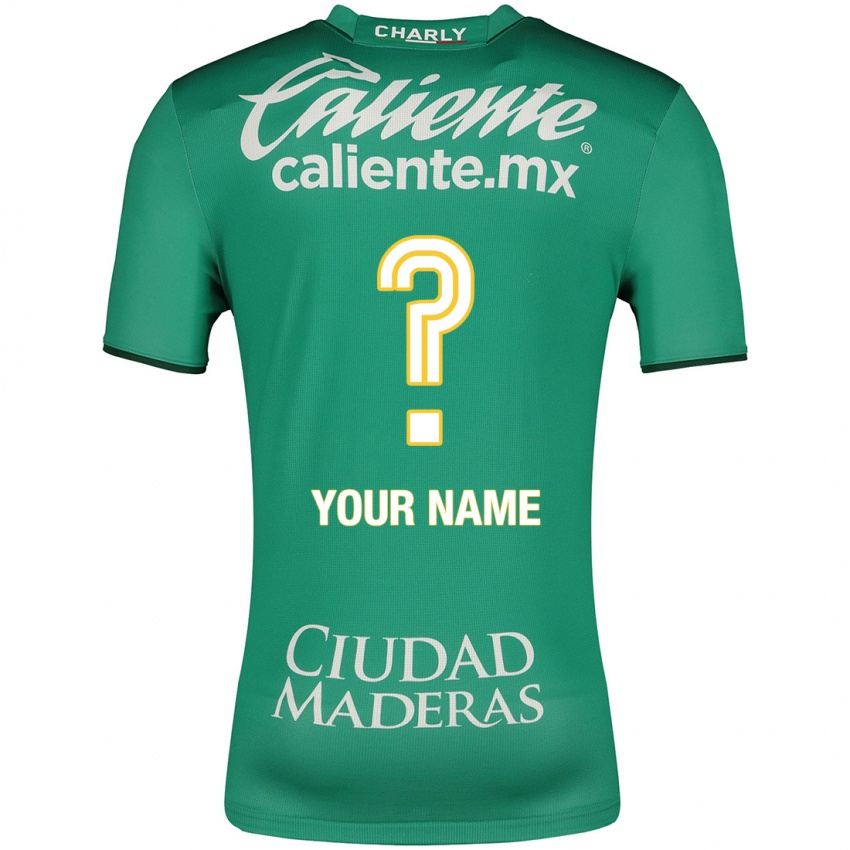 Mulher Camisola Seu Nome #0 Verde Principal 2023/24 Camisa Brasil