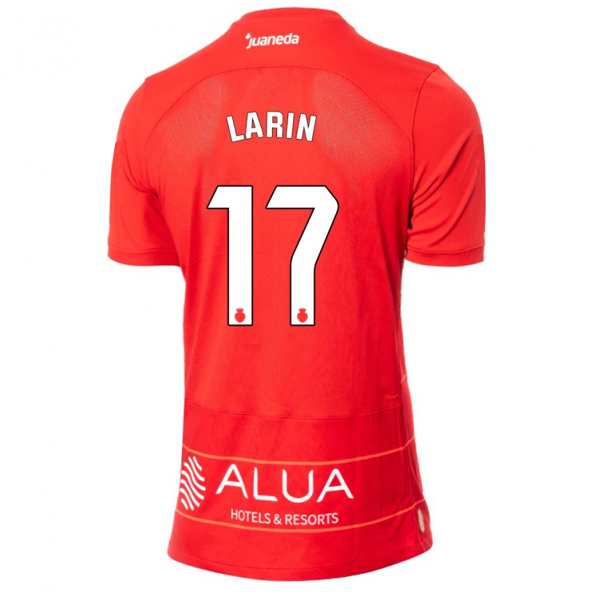 Mulher Camisola Cyle Larin #17 Vermelho Principal 2023/24 Camisa Brasil