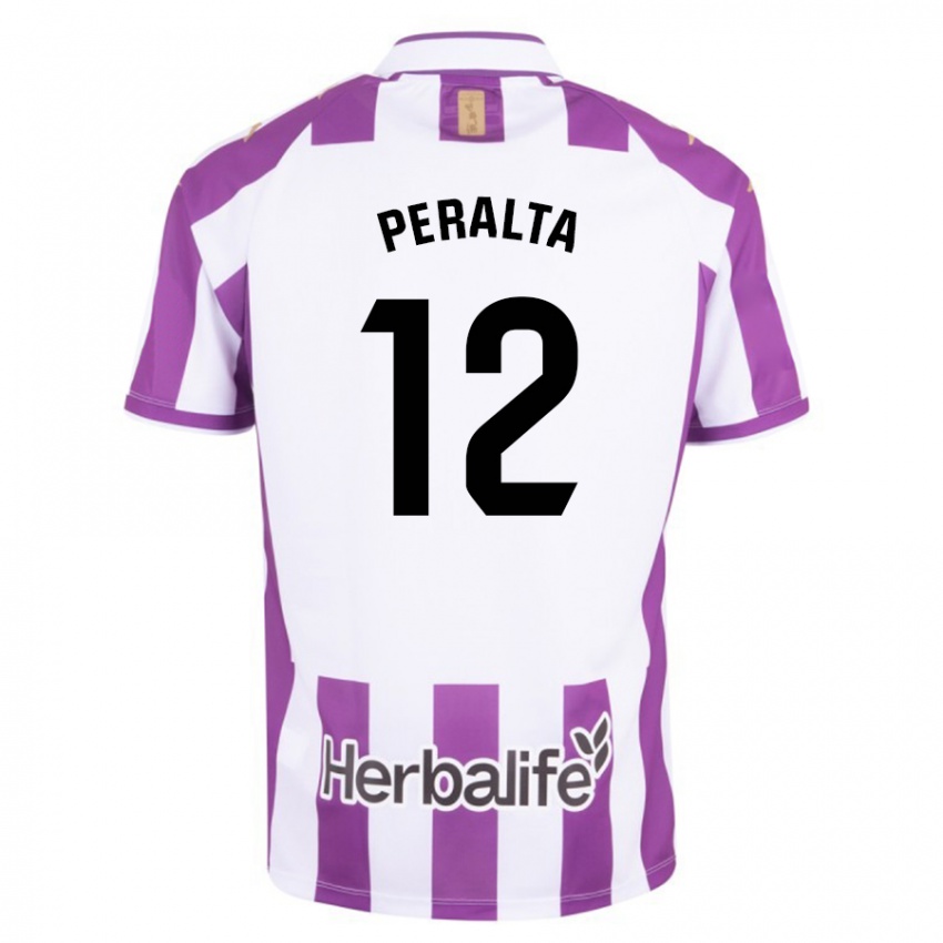 Mulher Camisola Fernando Peralta #12 Roxo Principal 2023/24 Camisa Brasil