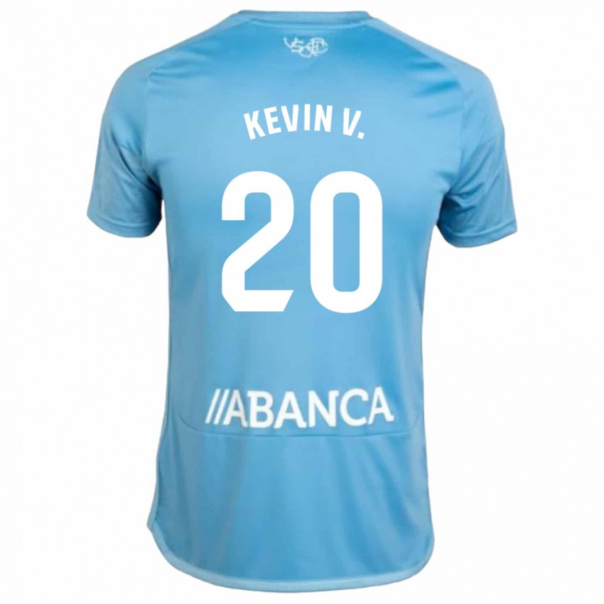Mulher Camisola Kevin Vazquez #20 Azul Principal 2023/24 Camisa Brasil