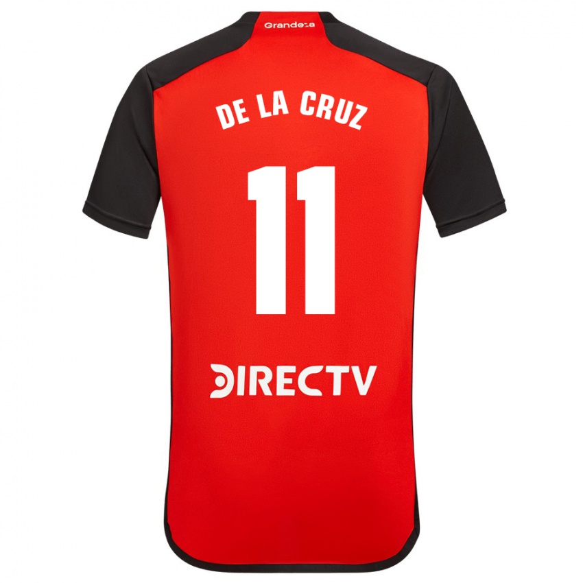 Mulher Camisola Nicolas De La Cruz #11 Vermelho Alternativa 2023/24 Camisa Brasil