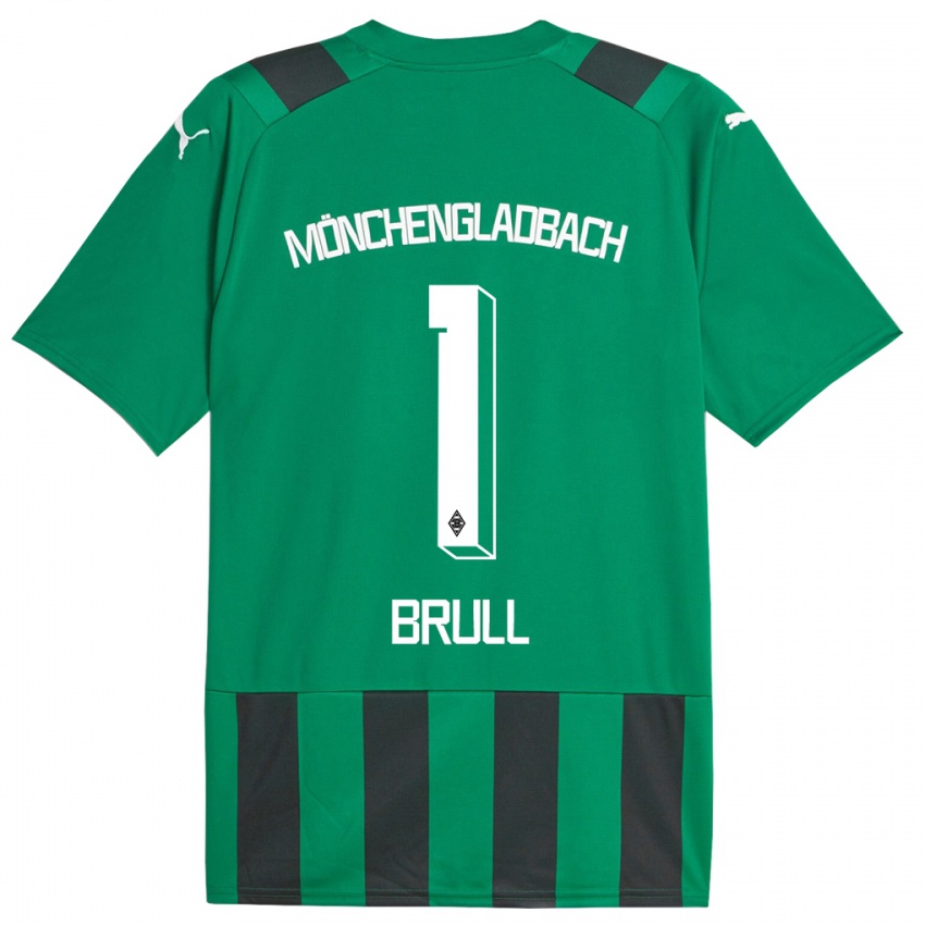 Mulher Camisola Maximilian Brüll #1 Preto Verde Alternativa 2023/24 Camisa Brasil