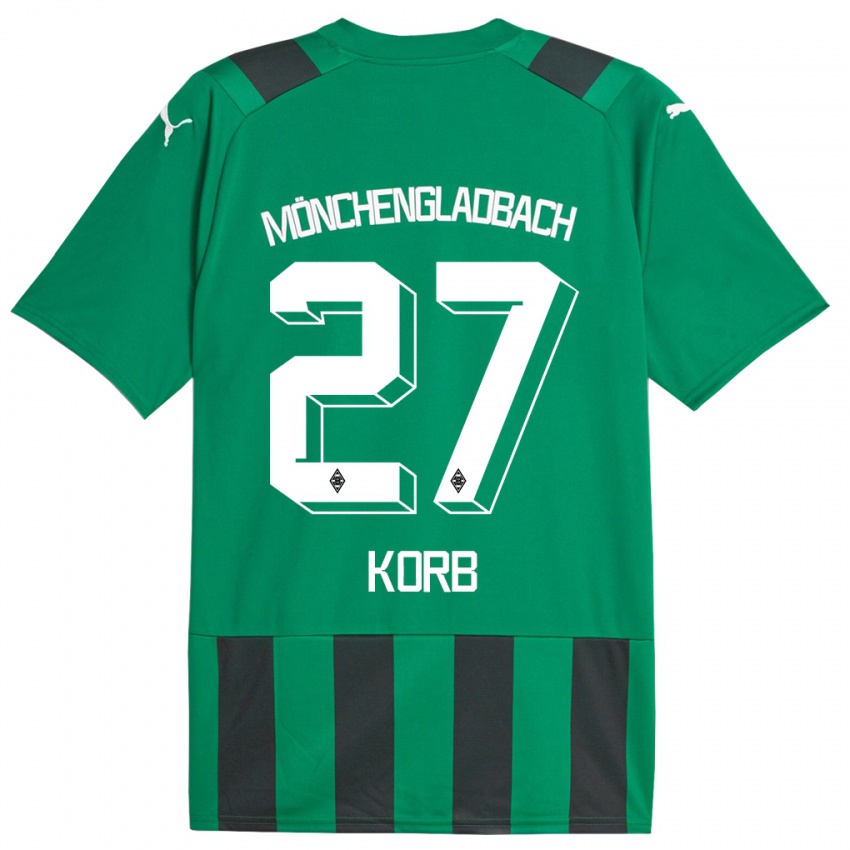 Mulher Camisola Julian Korb #27 Preto Verde Alternativa 2023/24 Camisa Brasil