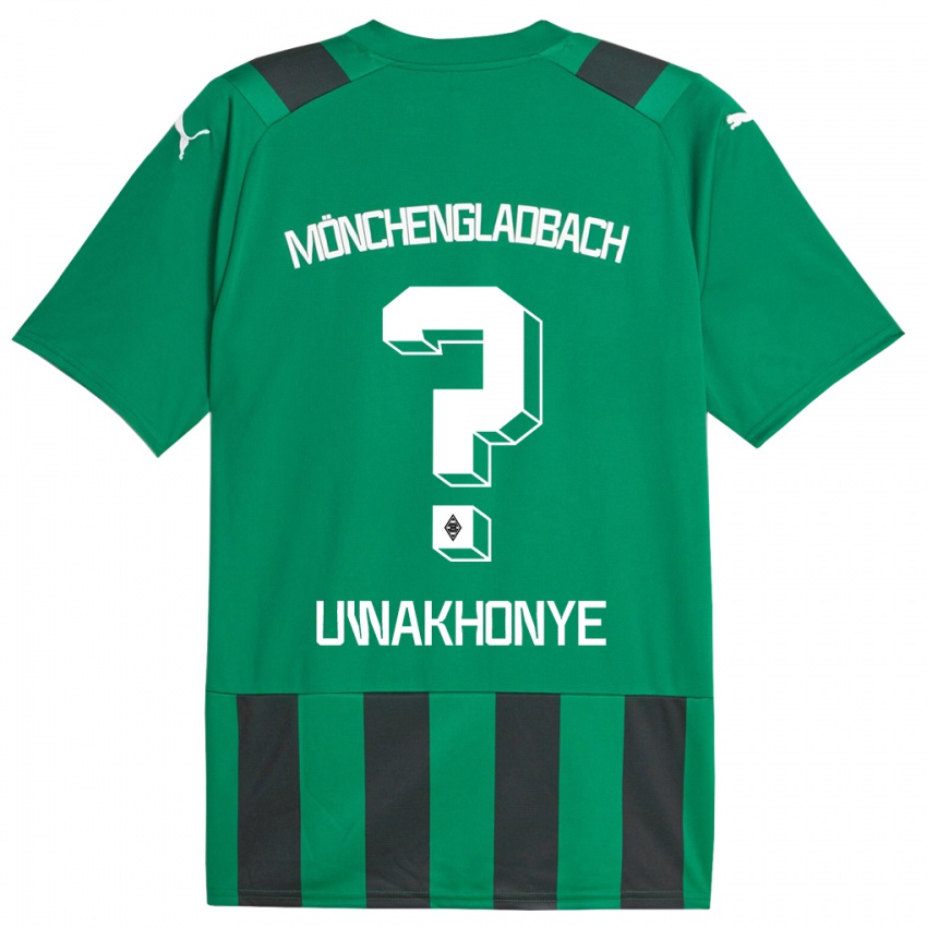 Mulher Camisola Joshua Uwakhonye #0 Preto Verde Alternativa 2023/24 Camisa Brasil