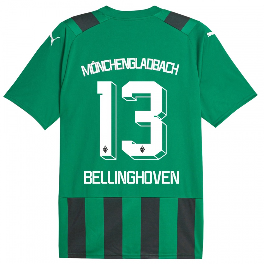 Mulher Camisola Christina Bellinghoven #13 Preto Verde Alternativa 2023/24 Camisa Brasil