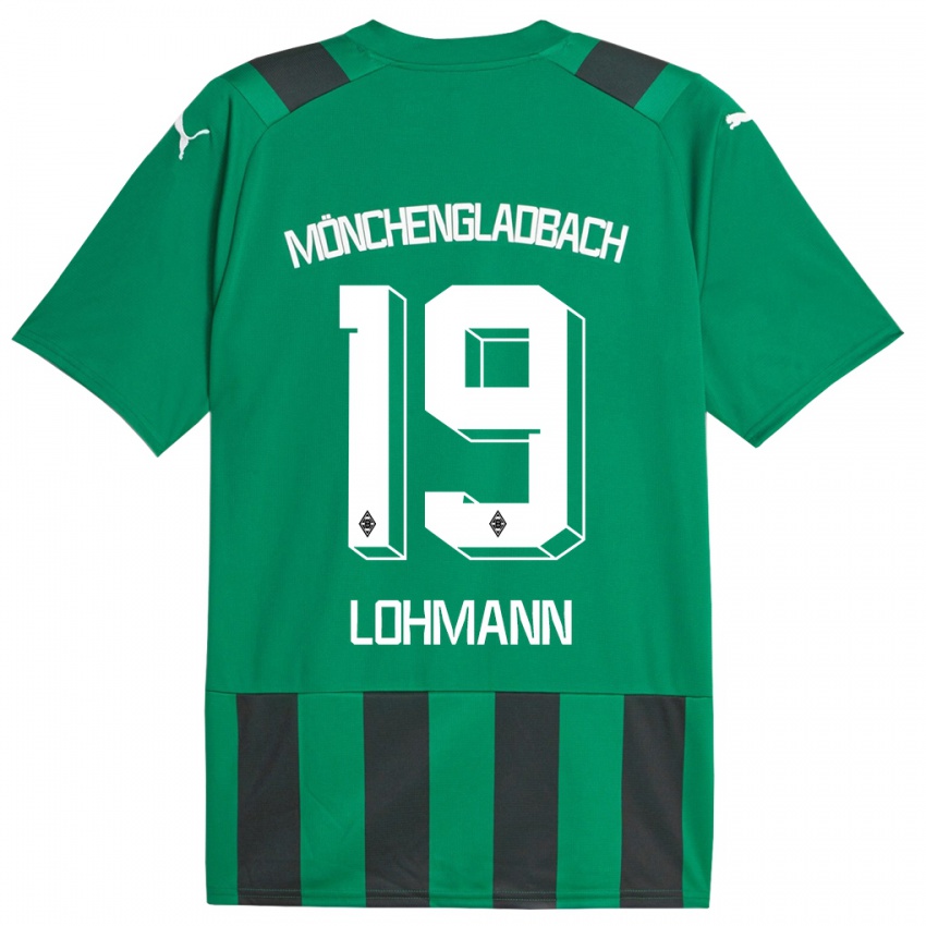 Mulher Camisola Mona Lohmann #19 Preto Verde Alternativa 2023/24 Camisa Brasil