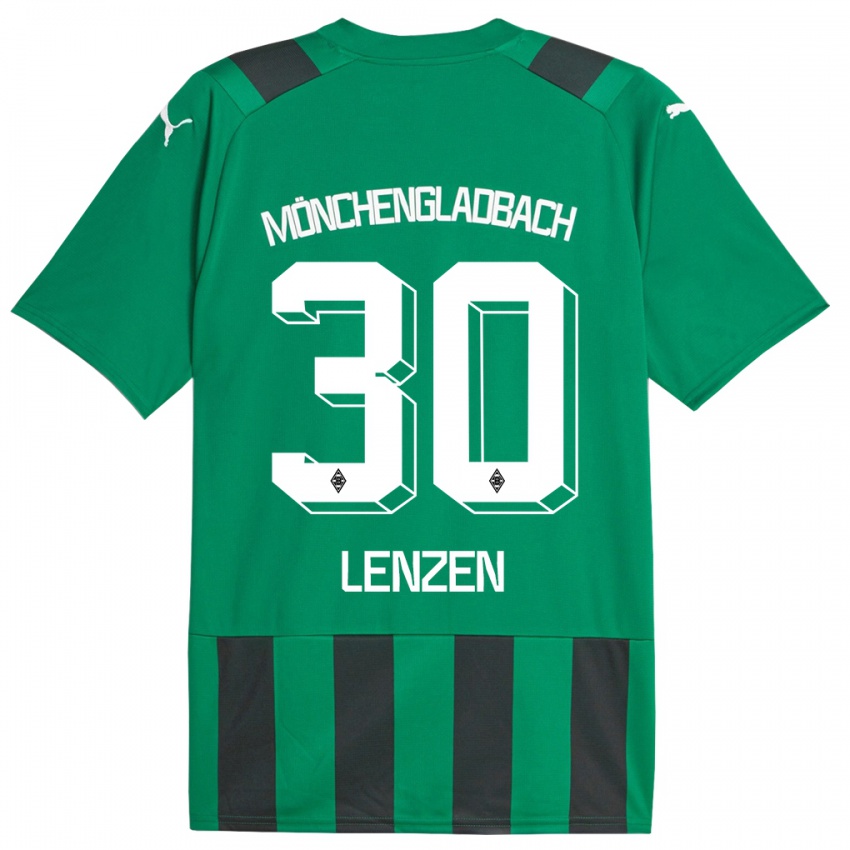Mulher Camisola Hannah Lenzen #30 Preto Verde Alternativa 2023/24 Camisa Brasil
